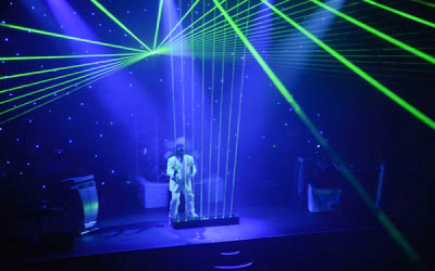 spectaculaire lasershow op uw evenement finale act slotact beambox laserharp